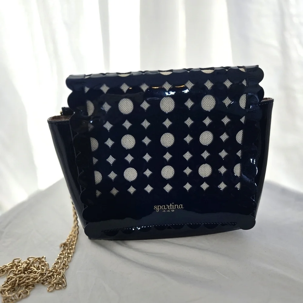Lovely Spartina 449 Crossbody Bag EUC - Picture 2 of 12